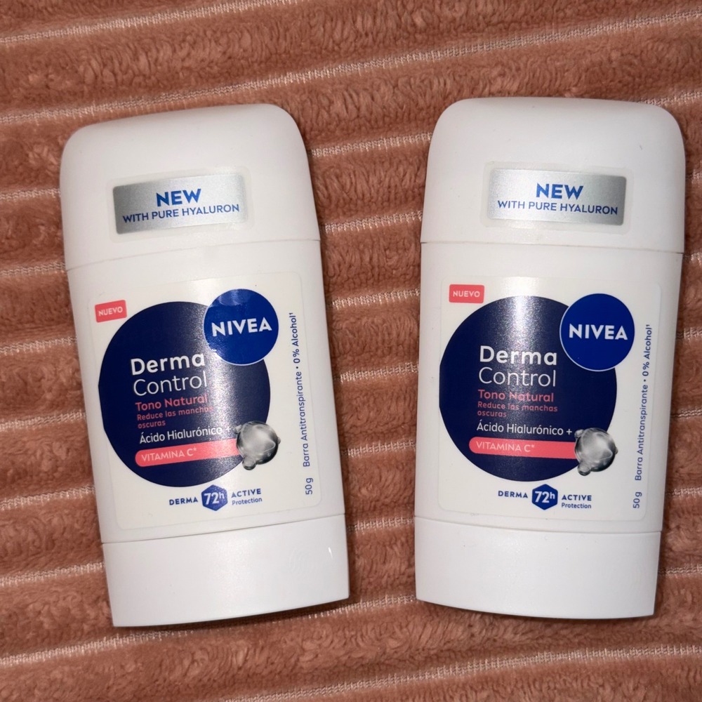 Nivea Derma Control Tono Natural Antiperspirant Stick 50g Duo Hyaluron Vitamin C
